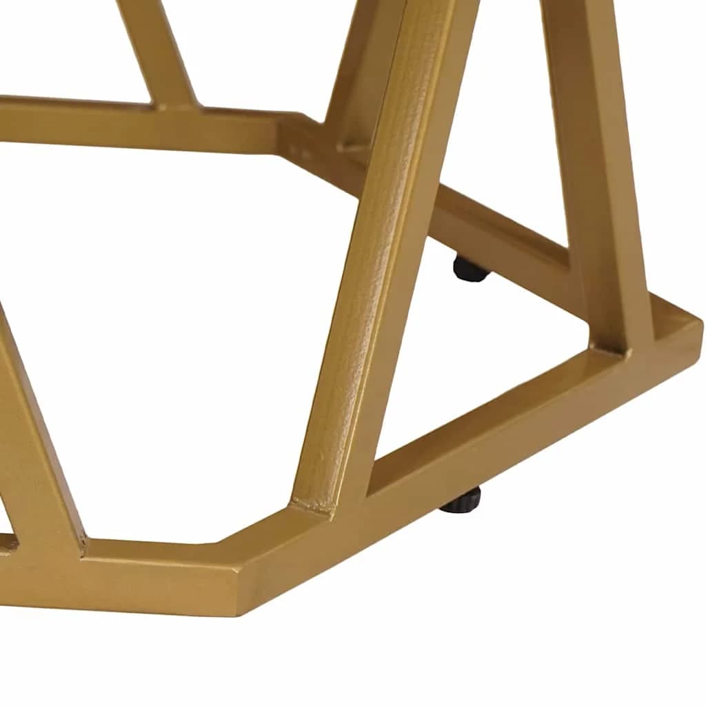 Klubske mizice Rjava 55 x 55 x 50 cm Masiven les manga - slika 10