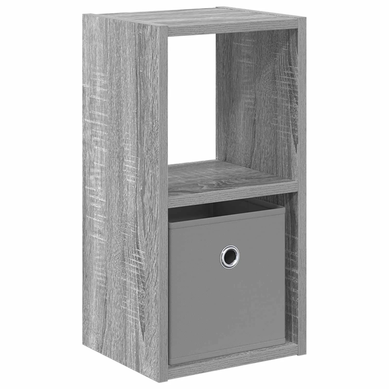 Nočna omarica Siva Sonoma 25,5 x 22 x 49,5 cm Inženirski les - slika 2