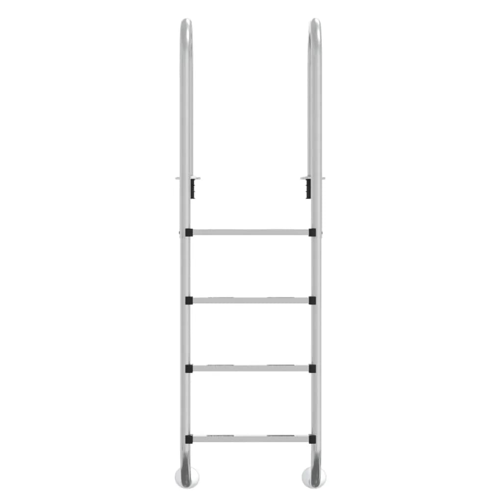 Lestev za bazen 54x38x184,5 cm 304 nerjaveče jeklo - slika 3