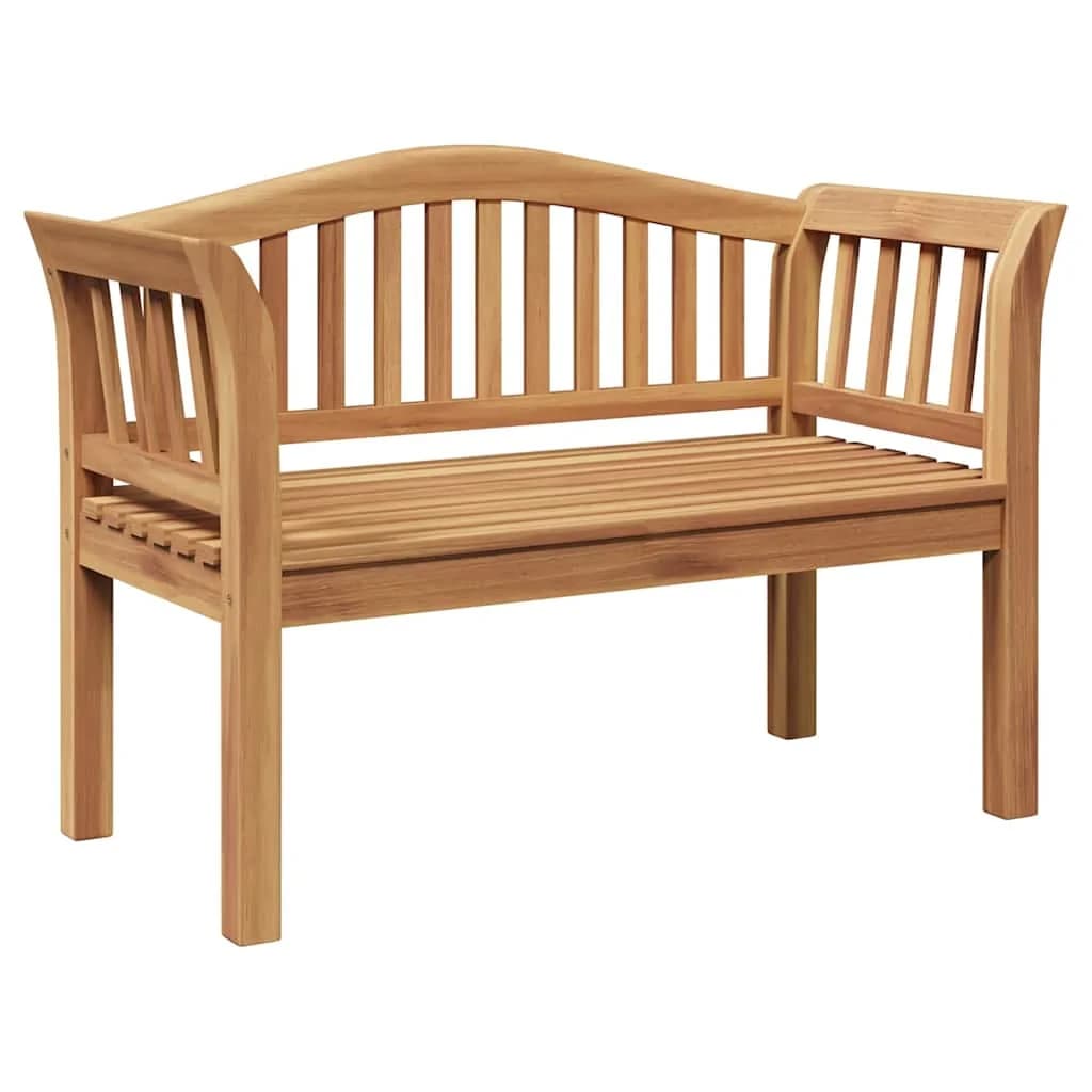 klop Rjava 120 x 53,5 x 85 cm Trden tikov les - slika 2