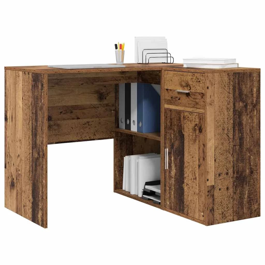 Kotniška miza s predalom Star les 102 x 88 x 75 cm - slika 3