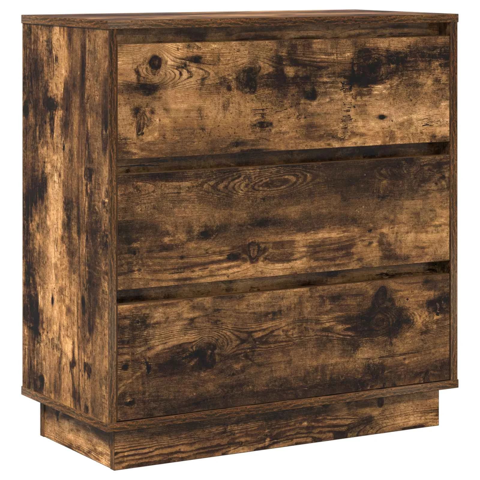 Nočna omarica Dimljeni oreh 71 x 34,5 x 75 cm Inženirski les - slika 2