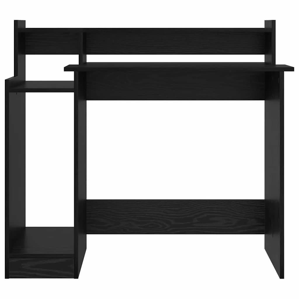 Miza Črna Orehovina Inženirski les 97 x 45 x 90 cm - slika 9