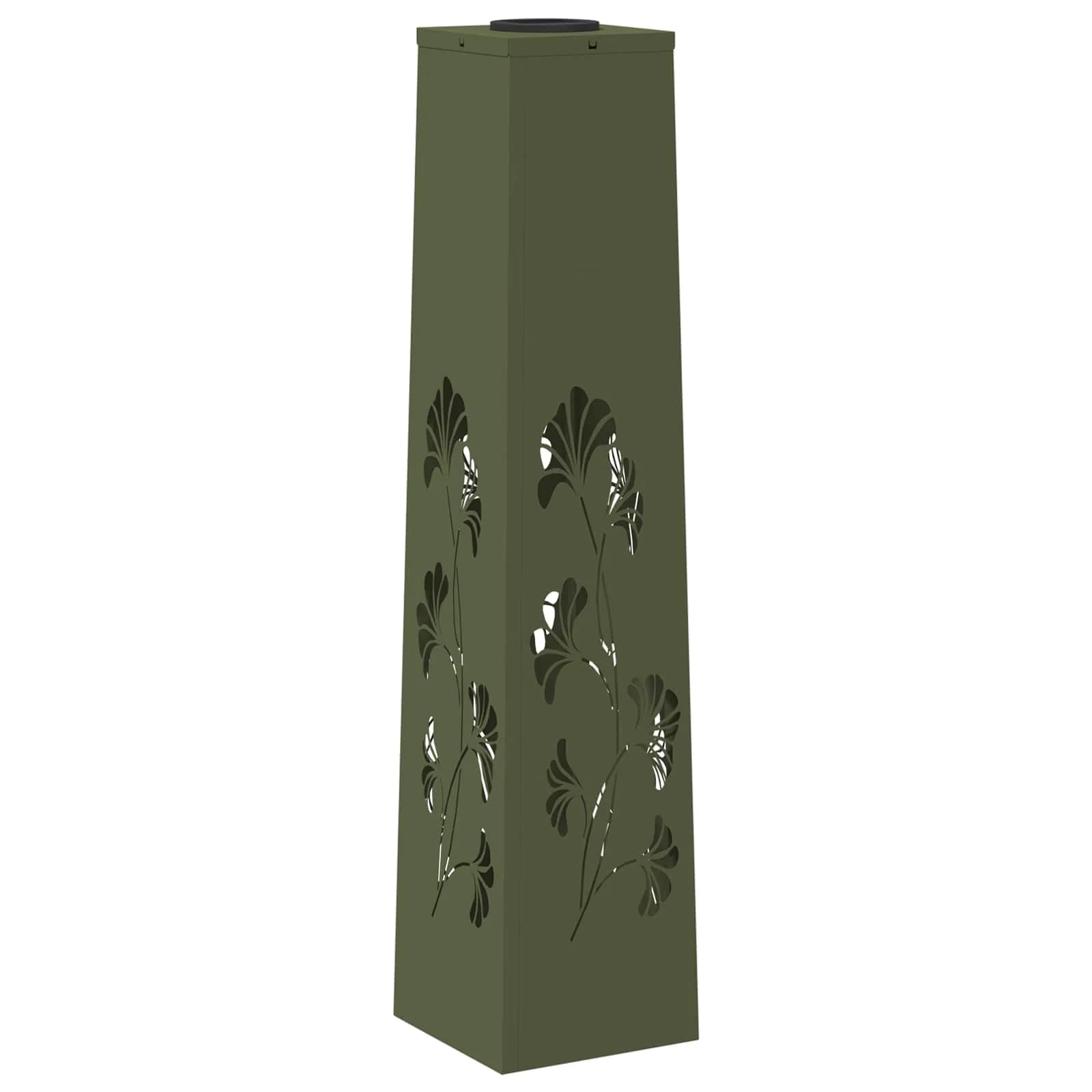 Solarno LED svetilo za pot 2 kos Toplo bela 18 x 18 x 80 cm - slika 4