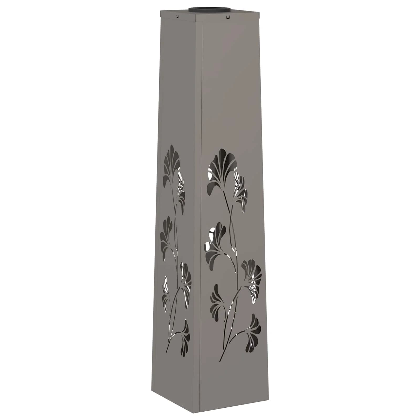 Solarno LED svetilo za pot 2 kos Toplo bela 18 x 18 x 80 cm - slika 6