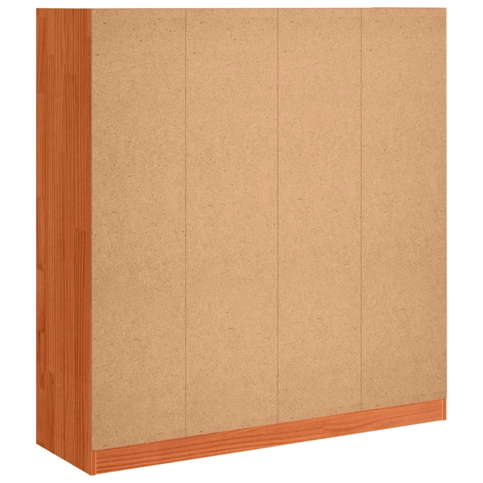 Knjigovni omar Voskast rjav 104 x 33 x 110 cm - slika 7