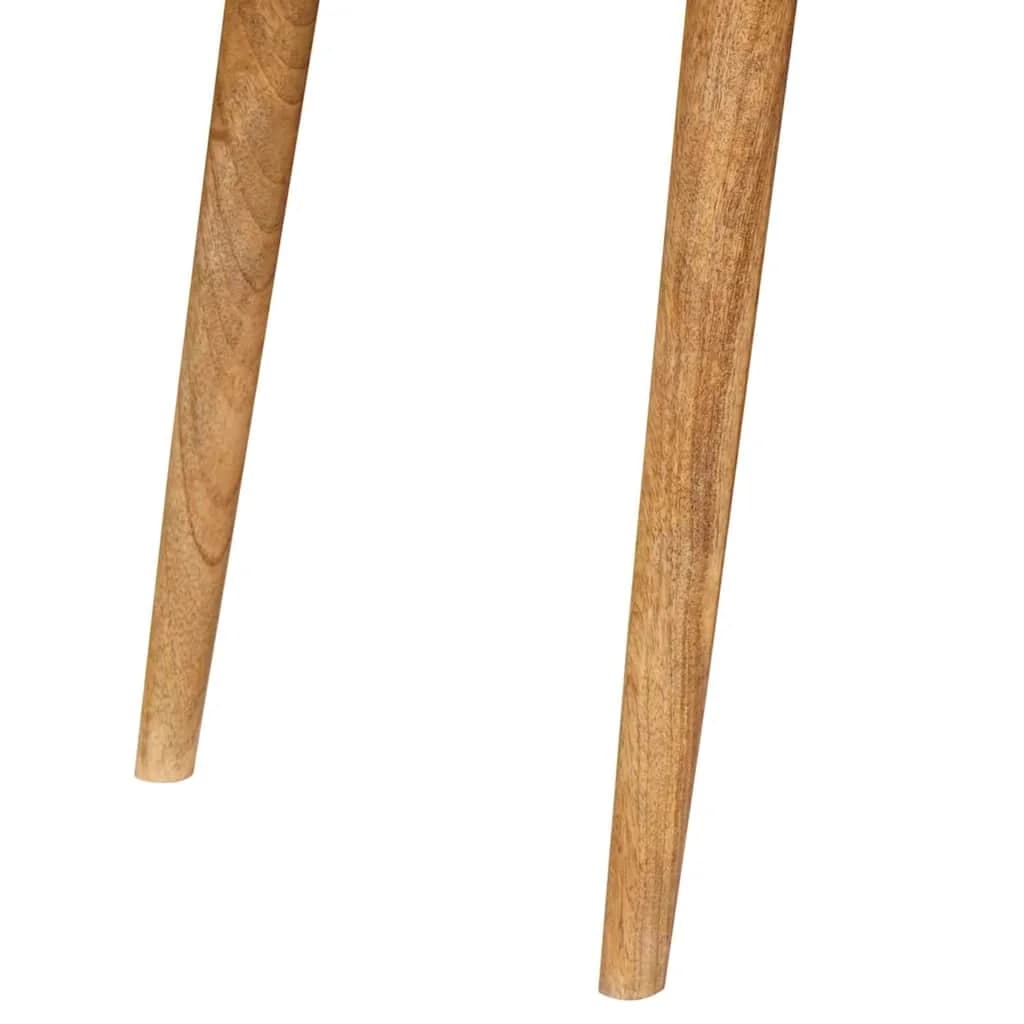 Pisalna miza Rjava 110 x 55 x 76 cm Masiven les manga - slika 11