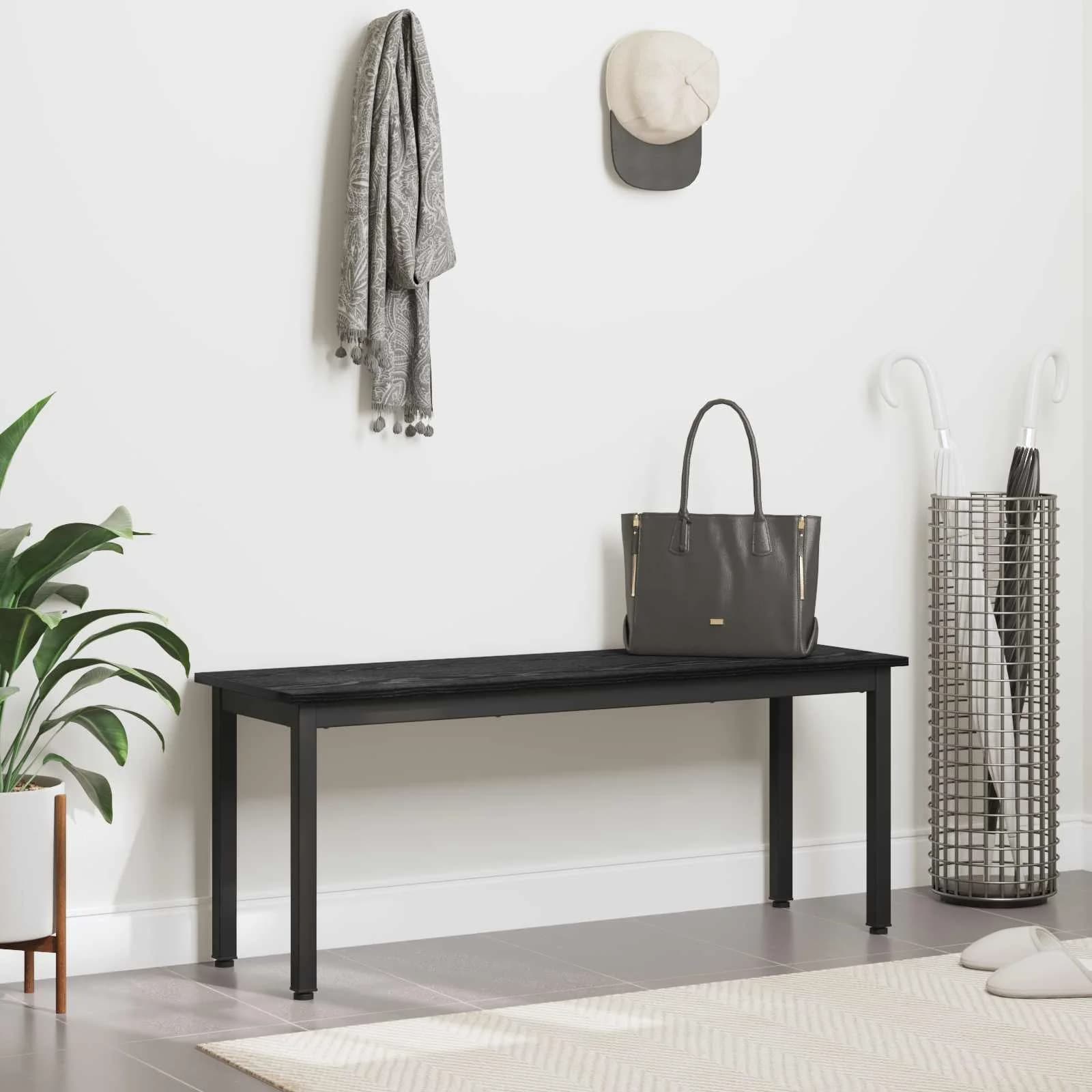 klop Črna Orehovina 110 x 35 x 45 cm Inženirski les - slika 4