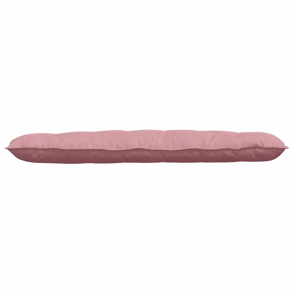 Poglavni vzglavnik Roza 160 x 50 cm Žametna tkanina - slika 5