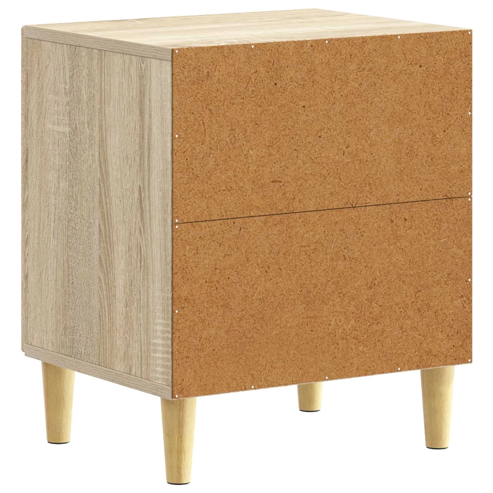 Nočna omarica 2 kos Sonoma hrast 43 x 34,5 x 50 cm - slika 8