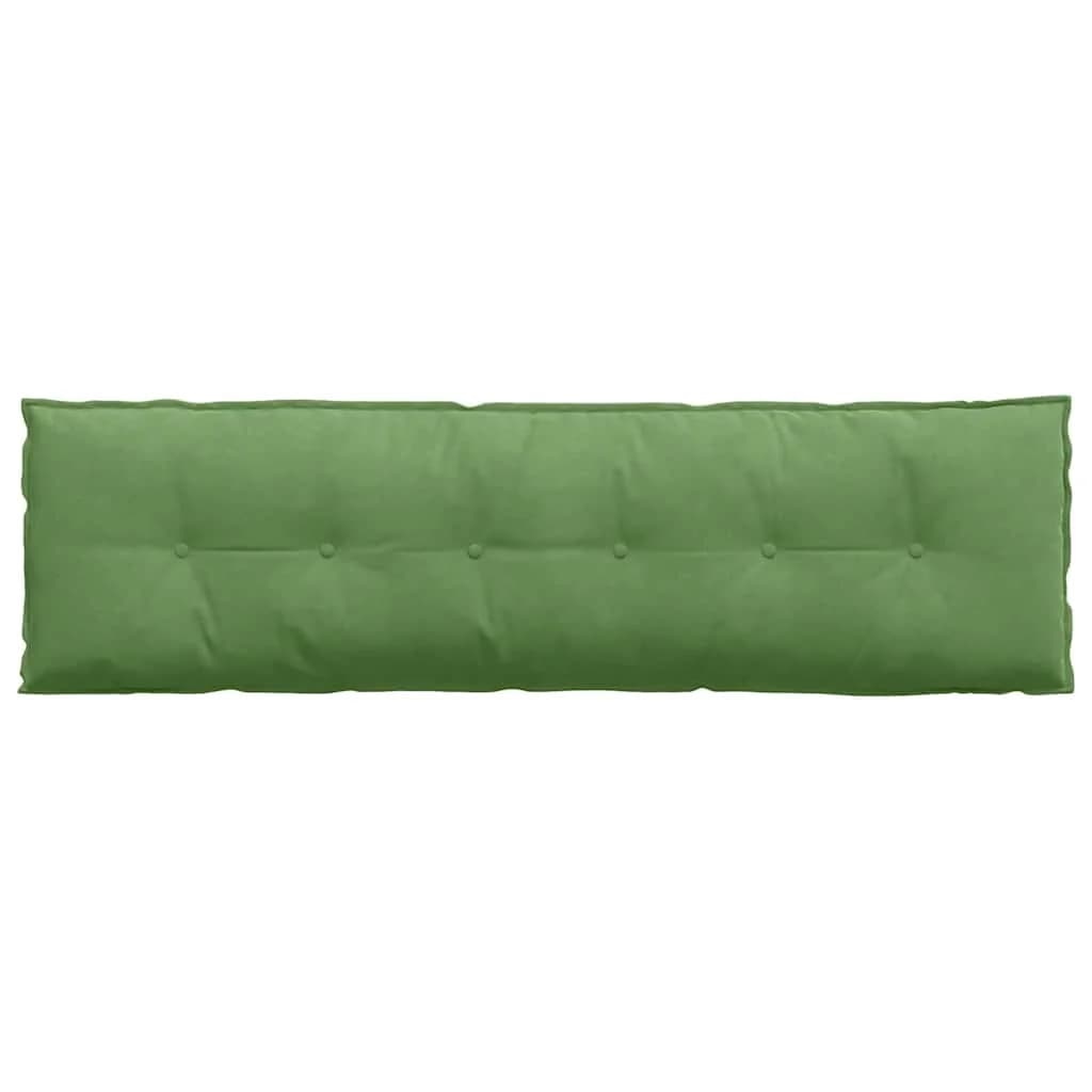 Poglavni vzglavnik Svetlo zelena 180 x 50 cm Žametna tkanina - slika 6