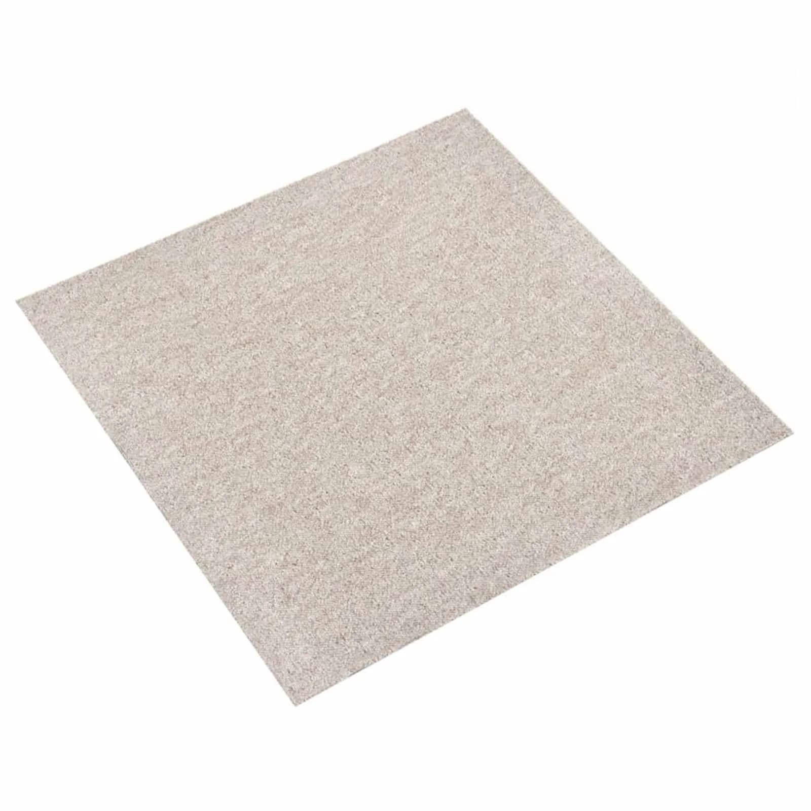 Preproga 20 kos Svetlo bež 50 x 50 cm 100% polipropilen