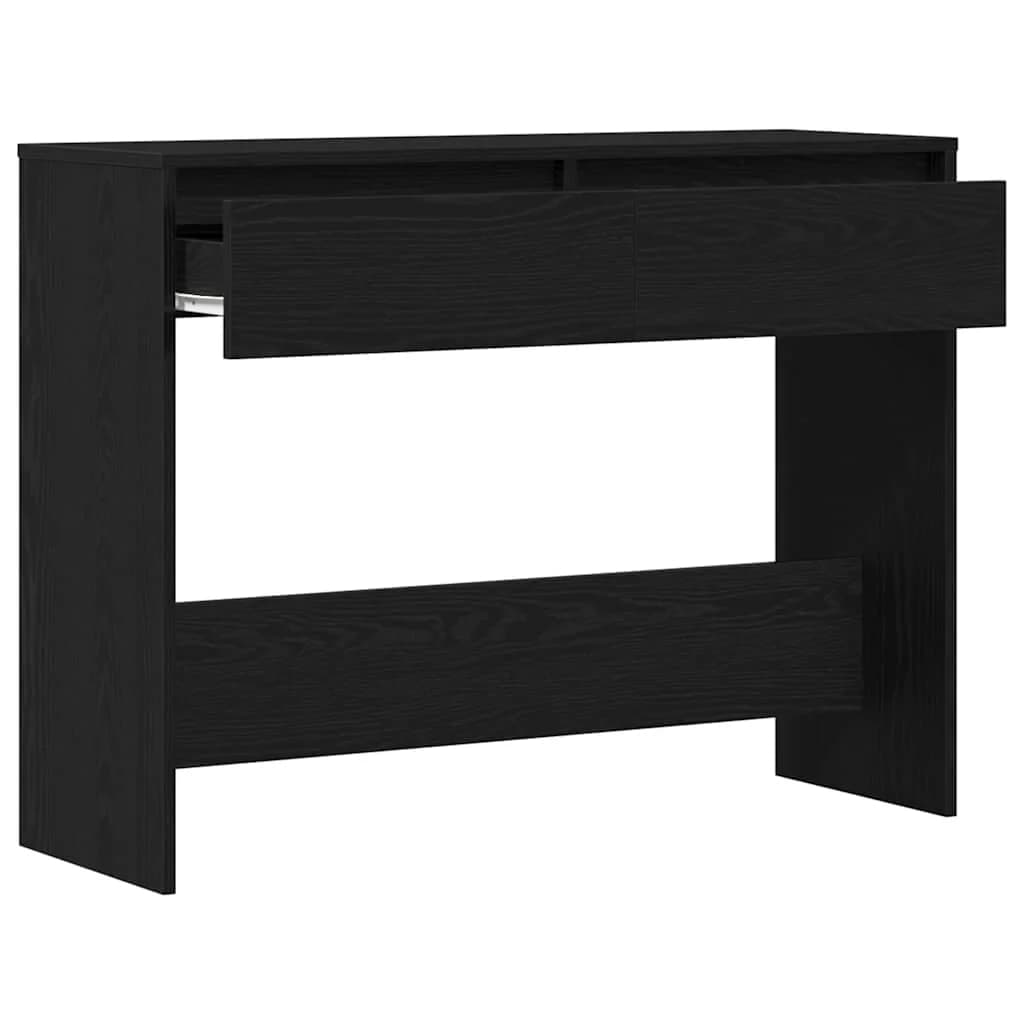 Konzolna miza Črna Orehovina 100 x 35 x 76,5 cm Inženirski les - slika 5