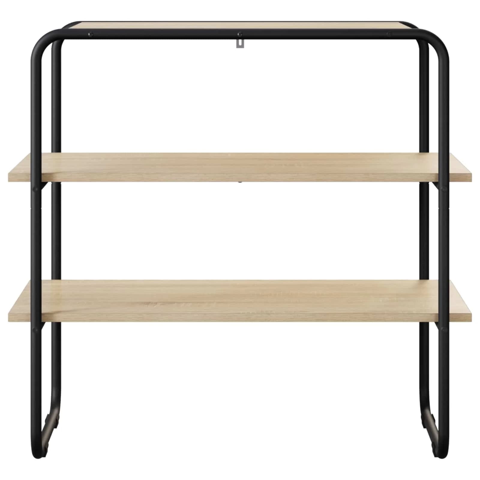 Konzolna miza Sonoma hrast 80 x 41 x 75 cm Inženirski les - slika 4