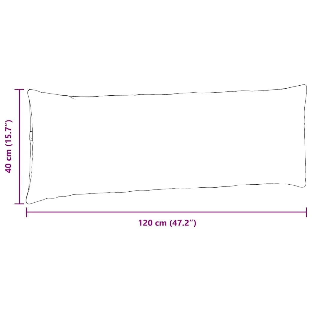 Blazine za kavč 2 pcs Temno zelena 120 x 40 cm Žametna tkanina - slika 9