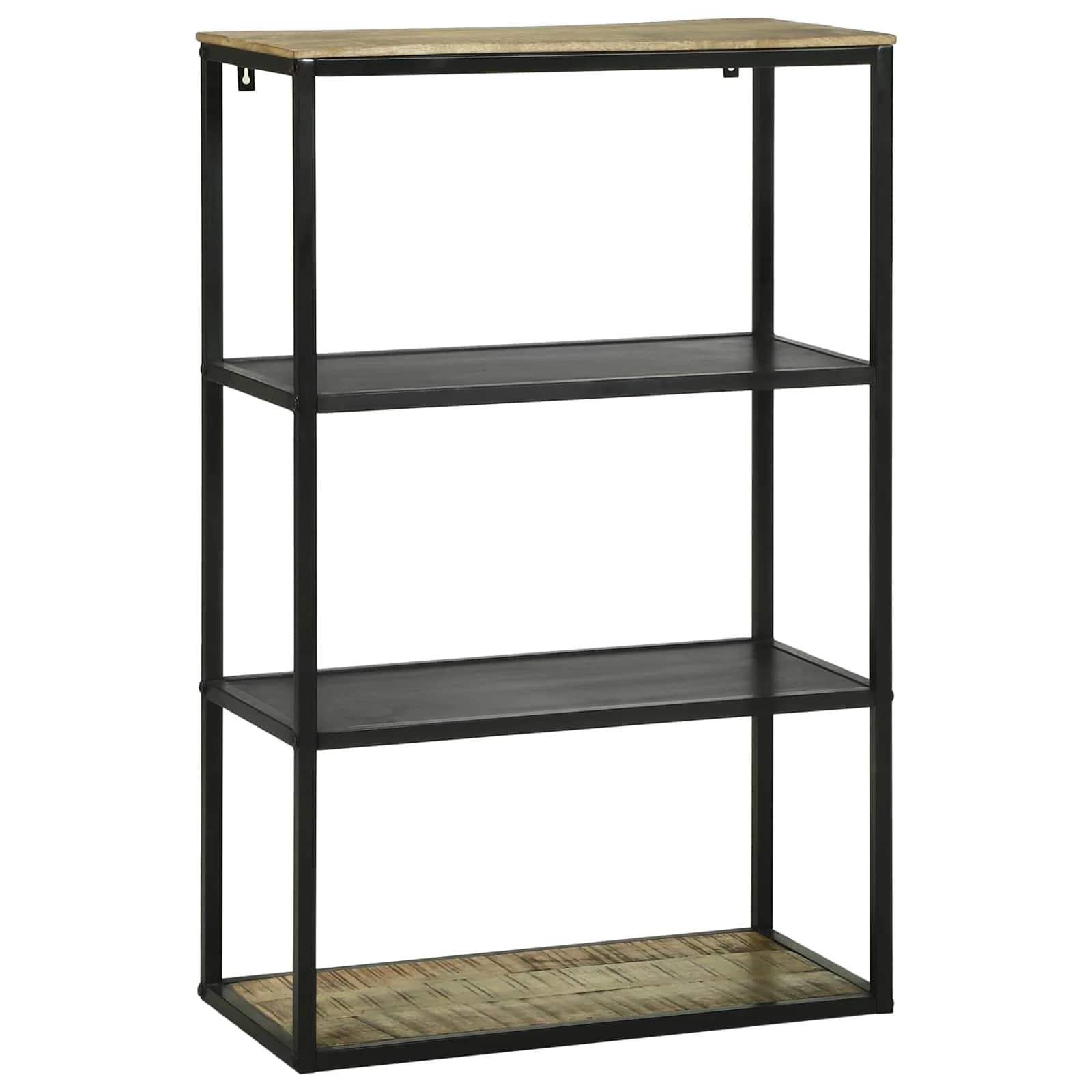 Knjižna omara 70 x 35 x 110 cm Trden mangov les - slika 2