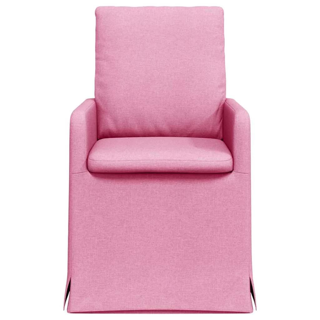 Jedilni stoli 2 kos blago Roza 57 x 67 x 98 cm - slika 4