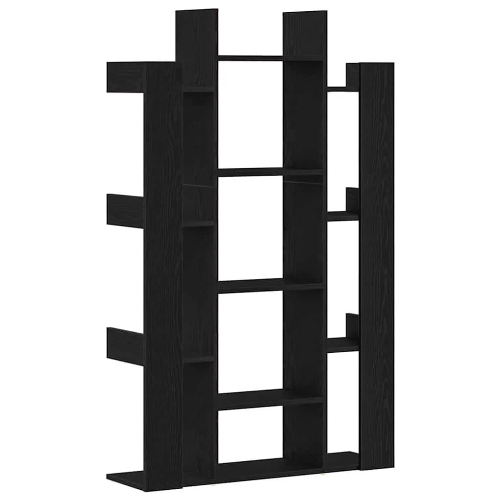 Knjižna omara 13 nivojev 86 x 25,5 x 140 cm Inženirski les - slika 7