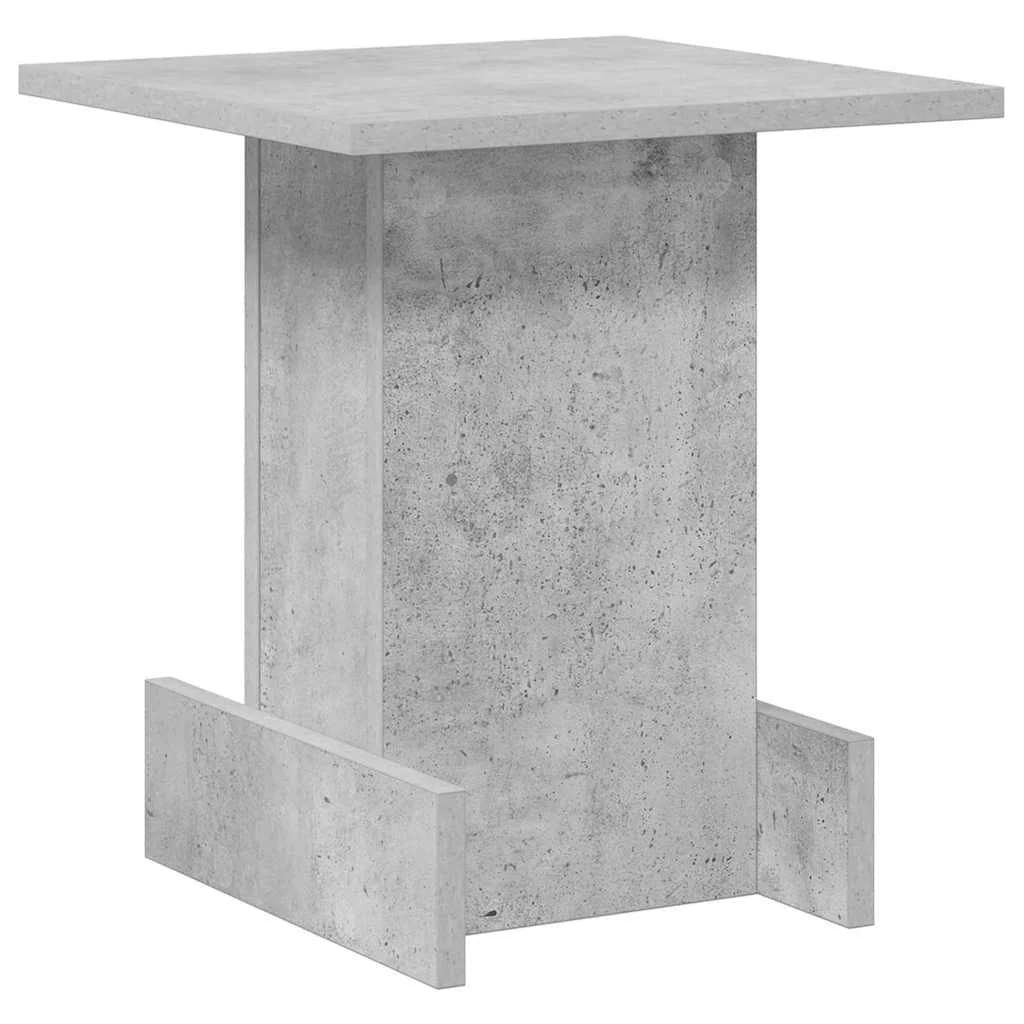 Stranska miza Betonsko siva 35,5 x 35 x 40 cm Inženirski les - slika 7
