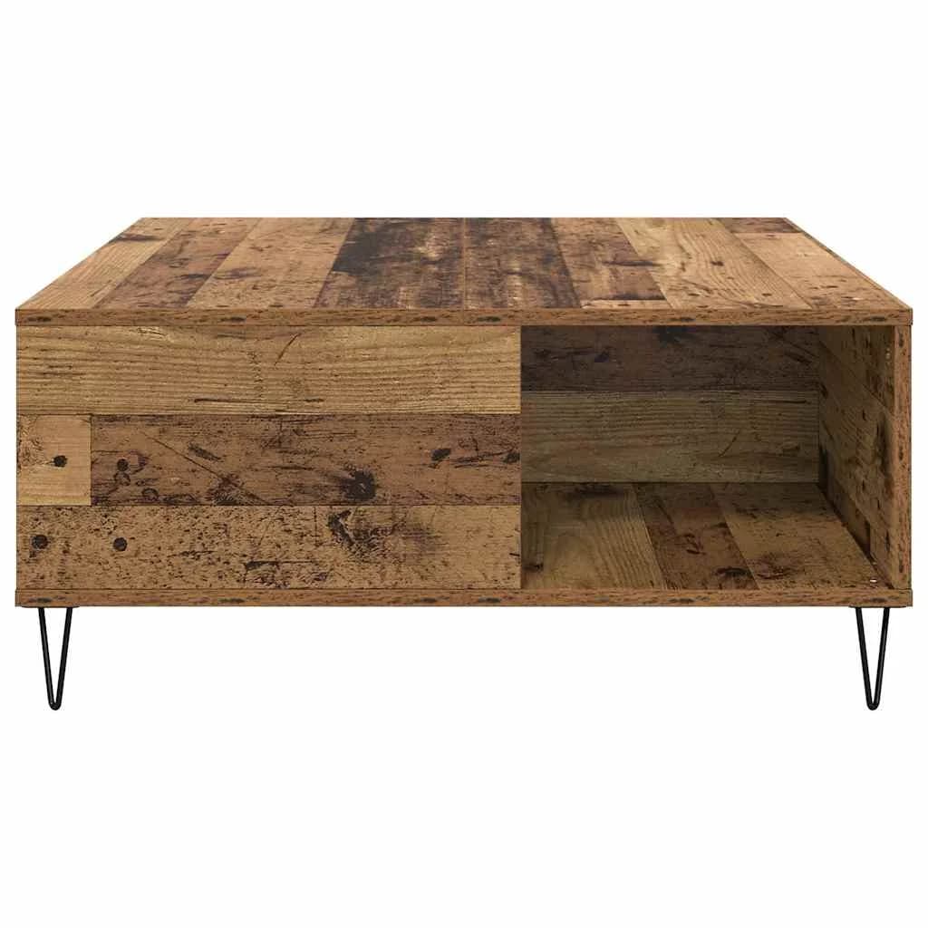 Klubska miza Star les 80 x 80 x 36,5 cm Inženirski les - slika 6