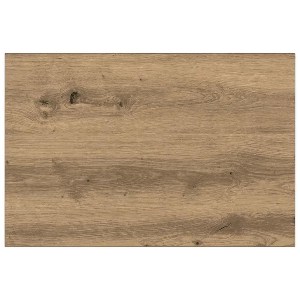 Polica za knjige 3 nivojev 4 kos 60 x 40 x 1,5 cm Rjava - slika 8