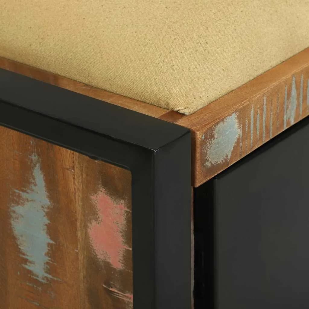 Klubska omara večbarvno 100 x 35 x 50 cm Trden predelan les - slika 9