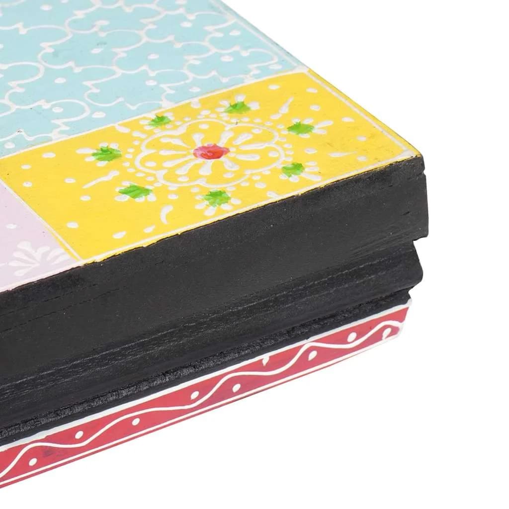 Stenske police Montaža za steno 3 kos večbarvno 100 x 20 x 6 cm - slika 9