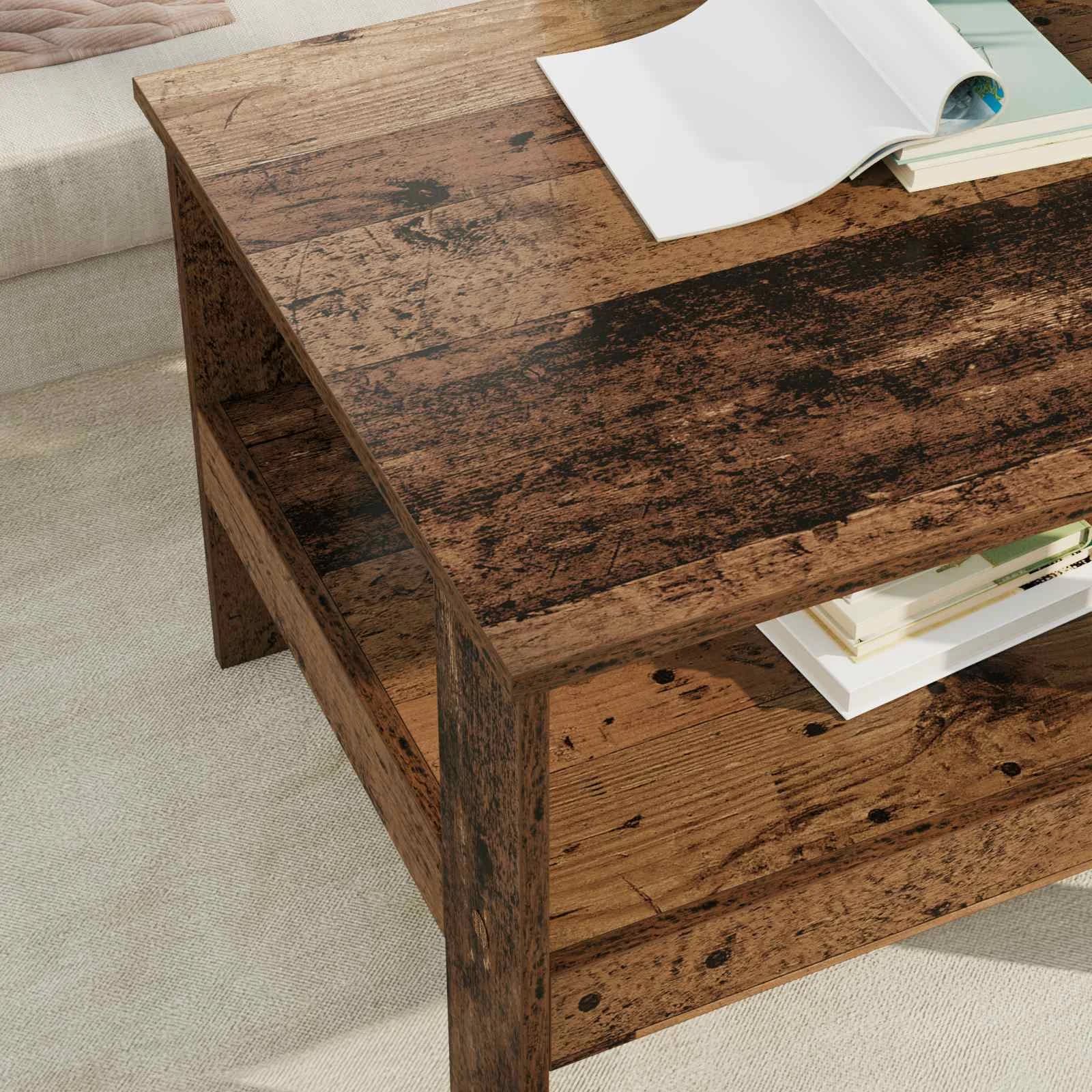 Klubska miza Star les 57 x 55 x 45 cm Inženirski les - slika 4