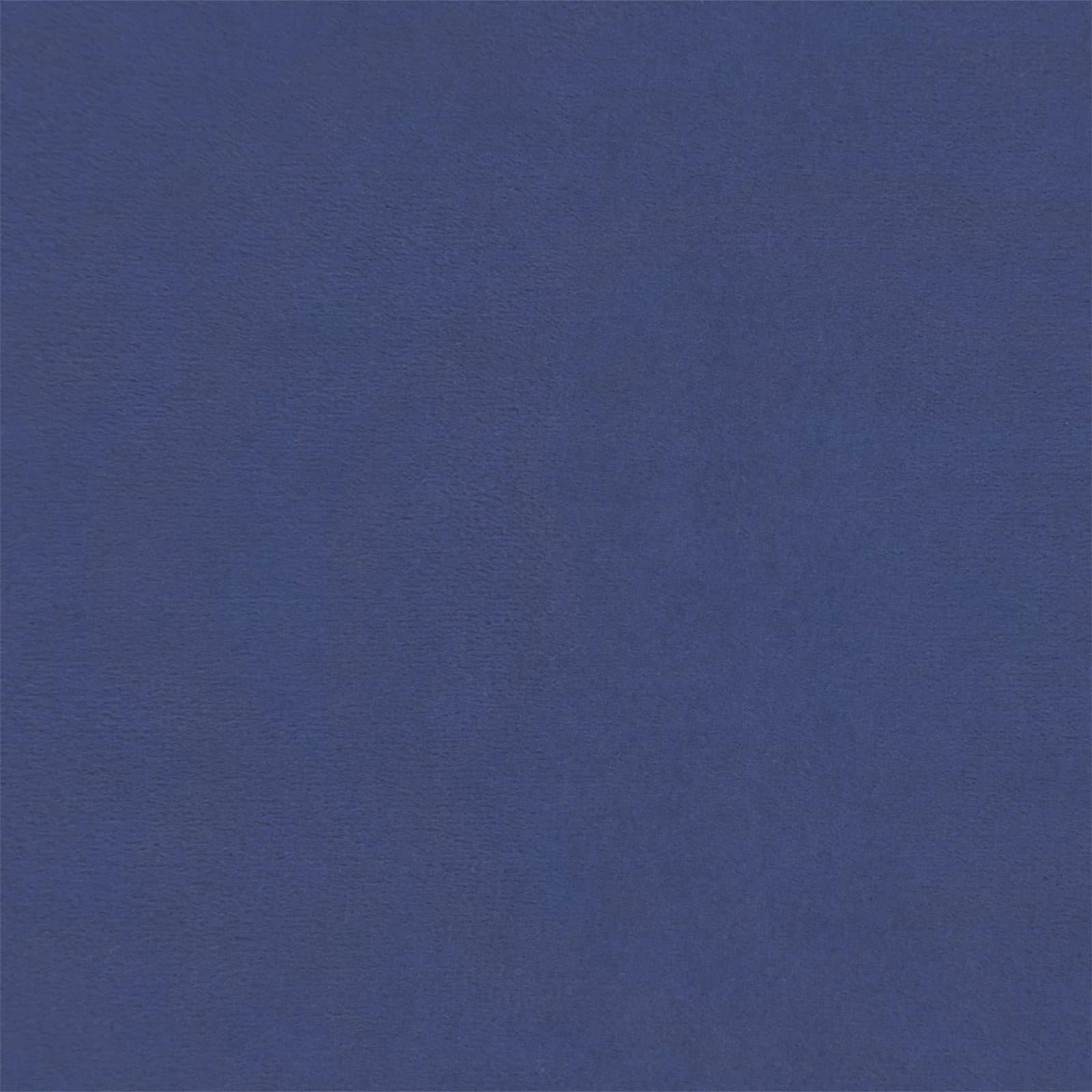 Klubska klop z gumbi in vzglavniki Policijska modra Žamet - slika 10