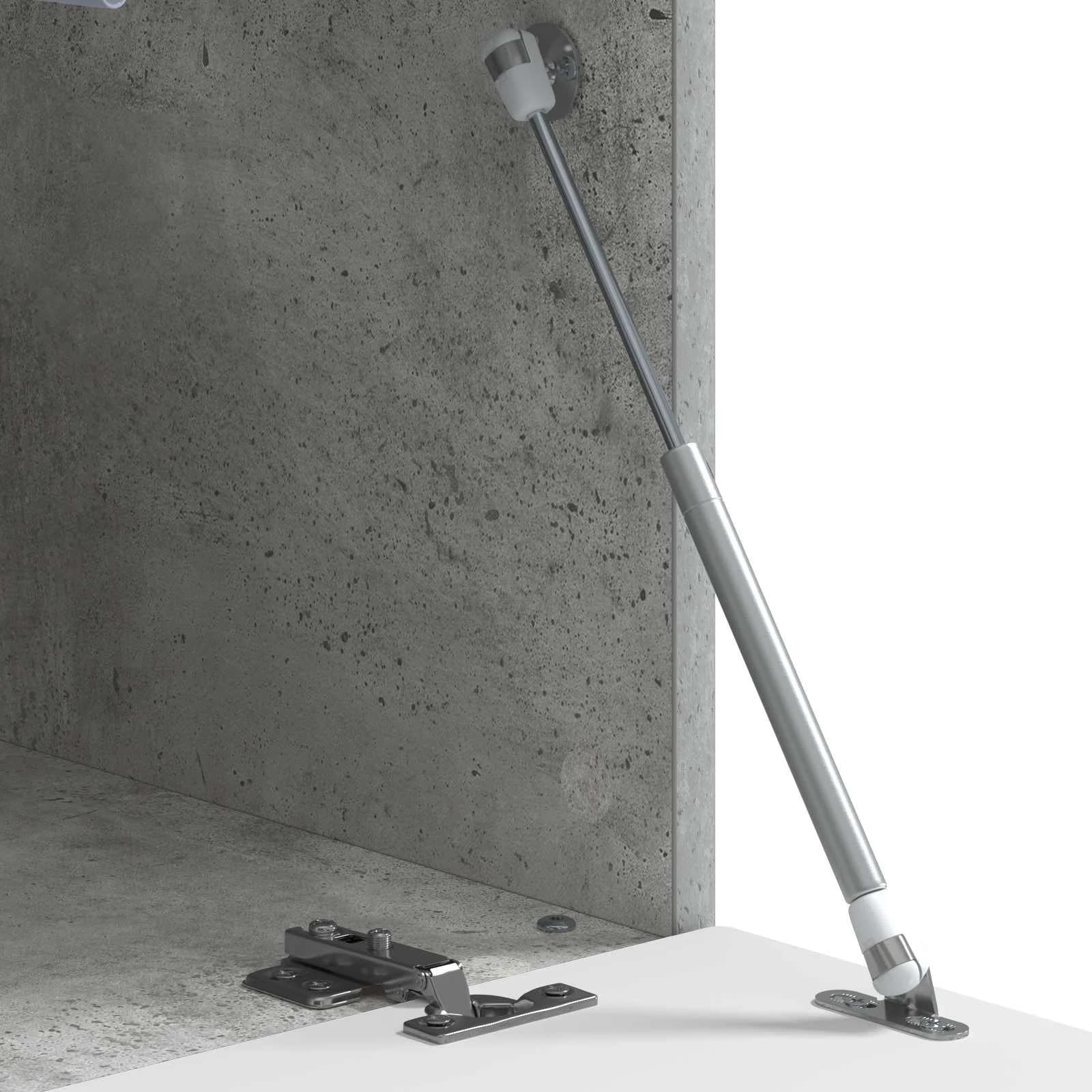 Klubska miza Betonsko siva 90 x 50 x 40 cm Inženirski les - slika 8