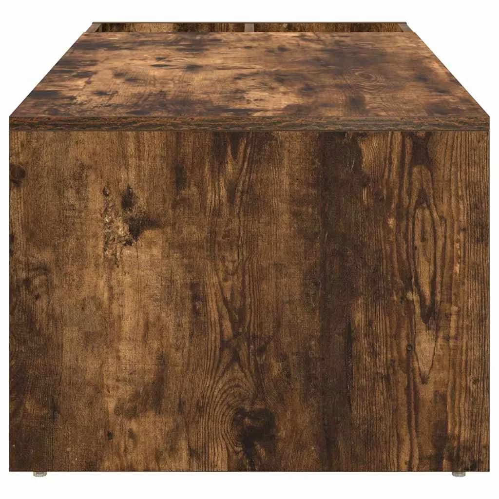 Klubska miza Dimljeni oreh 101,5 x 50 x 37 cm Inženirski les - slika 6