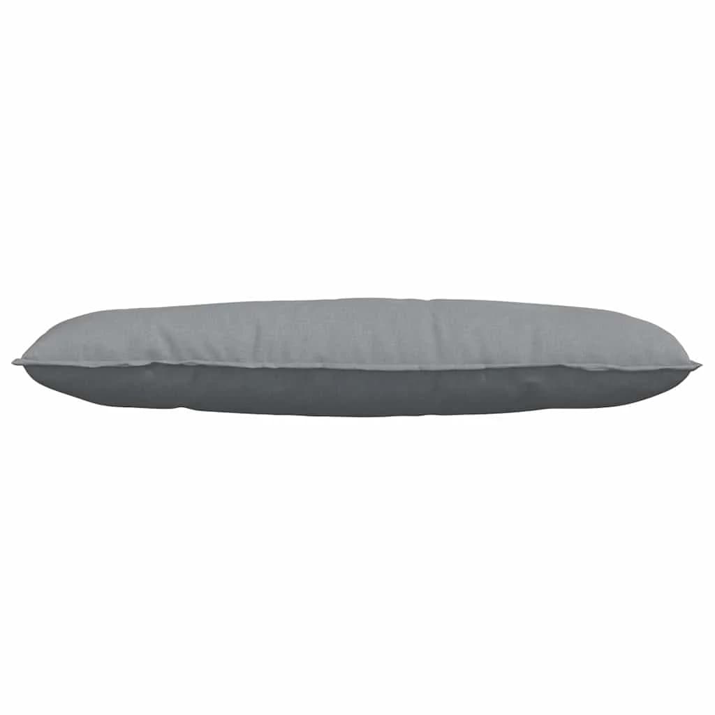 Poglavni vzglavnik Svetlo siva 120 x 19 x 50 cm blago - slika 5