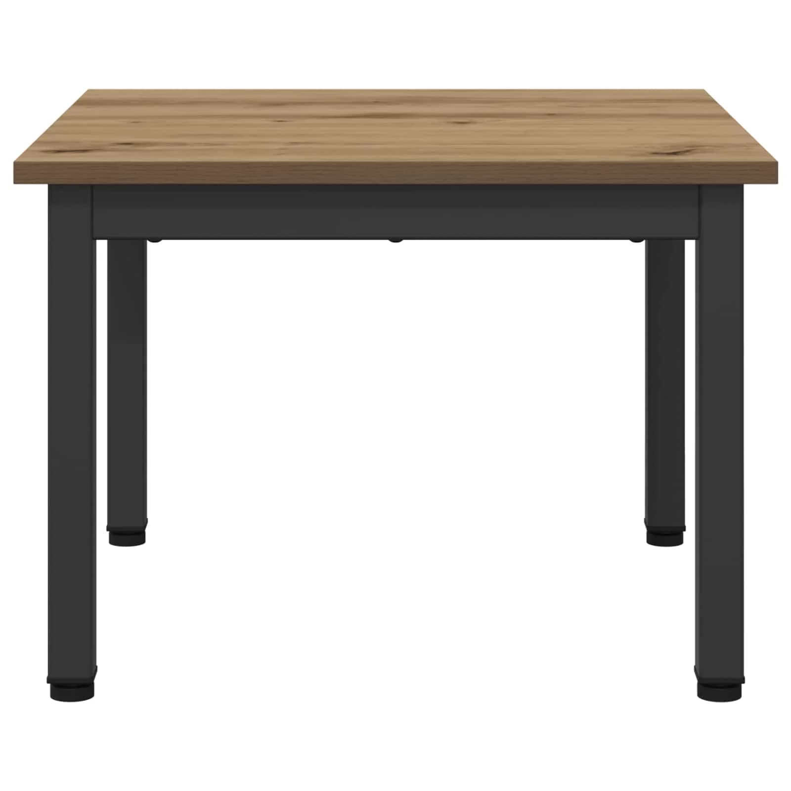 Klubska miza Oreh 50 x 50 x 36 cm Inženirski les - slika 5