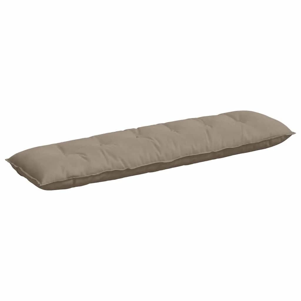 Poglavni vzglavnik Taupe 180 x 50 cm Mikrofiber tkanina - slika 2
