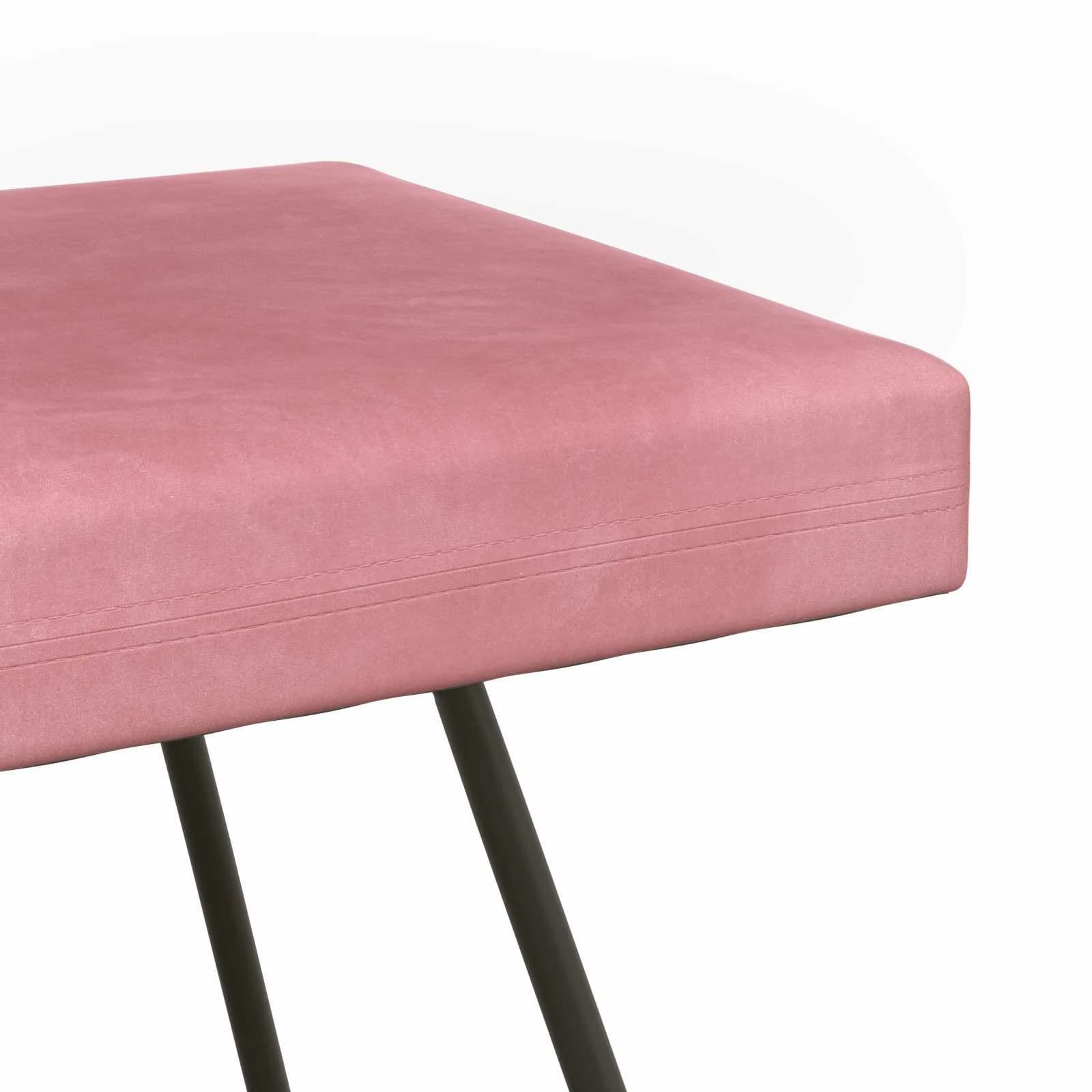 klop Roza 110 x 40 x 45 cm Žamet - slika 6