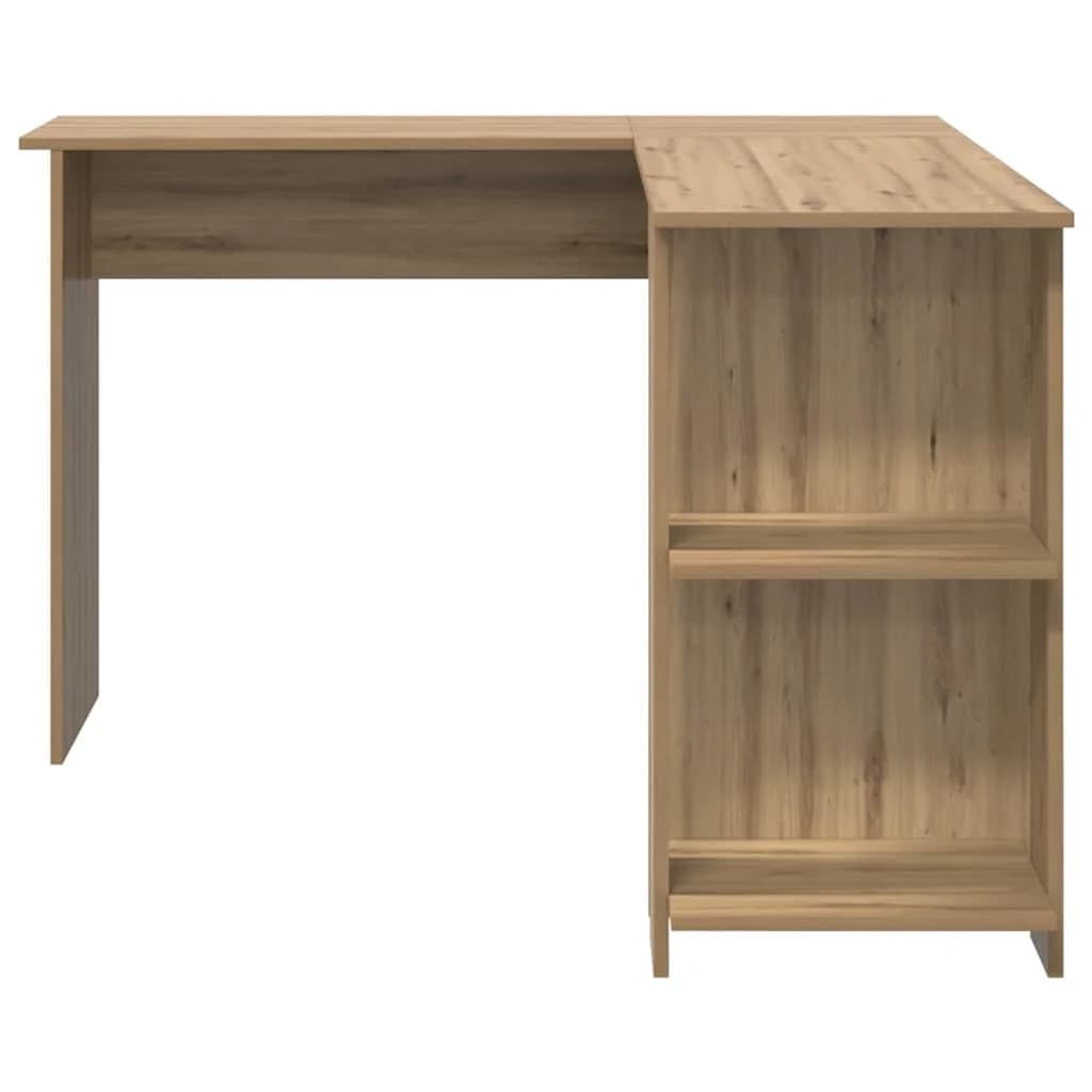 Kotniška miza Umetni hrast Inženirski les 140 x 113,5 x 75 cm - slika 5