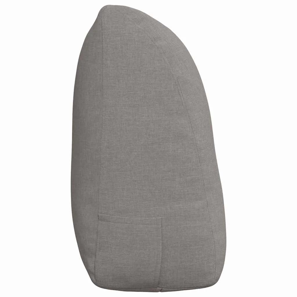 Poglavni vzglavnik Taupe 120 x 24 x 50 cm blago - slika 7