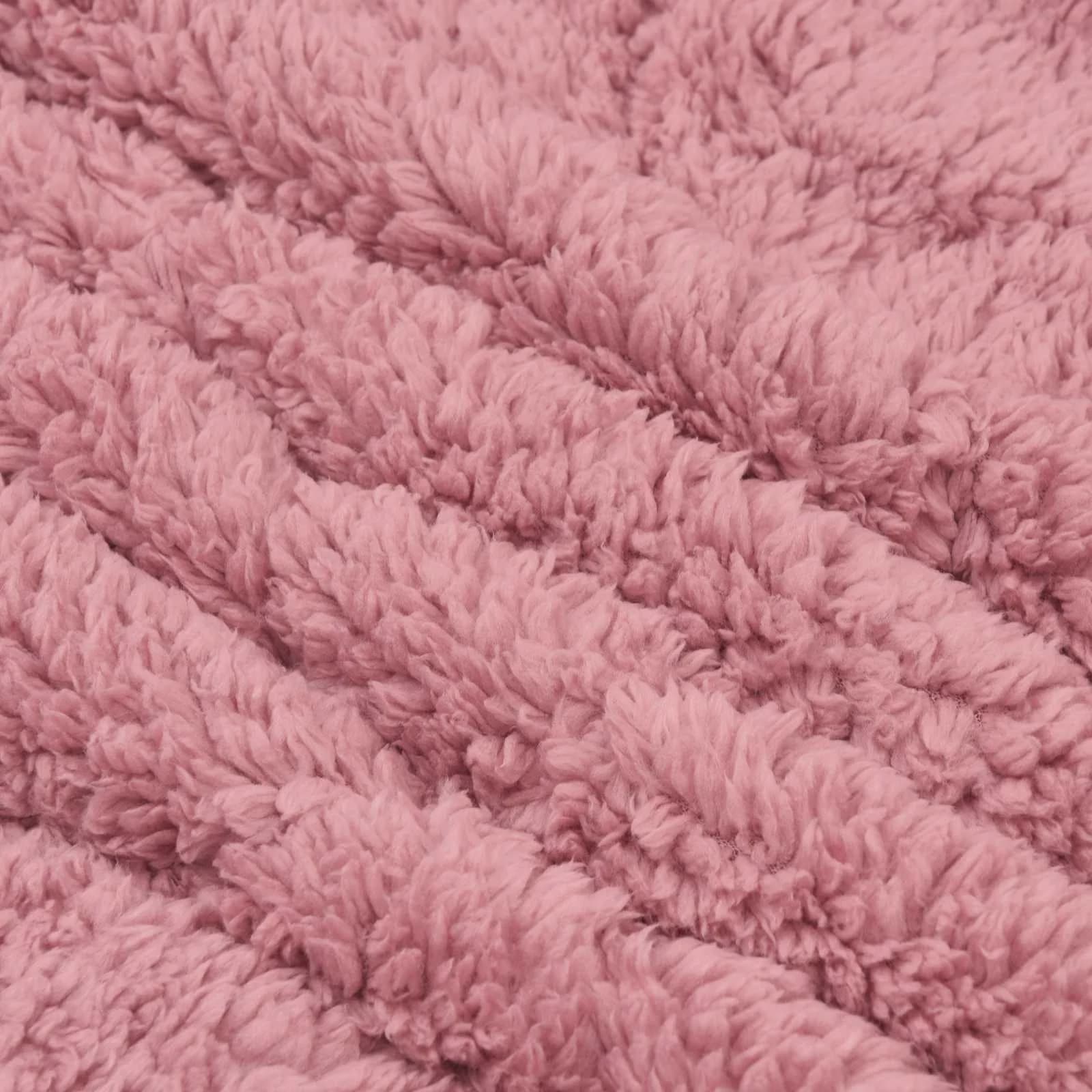 Zimska posteljnina Roza 200 x 220 cm Mikrofibra in Teddy flis - slika 6
