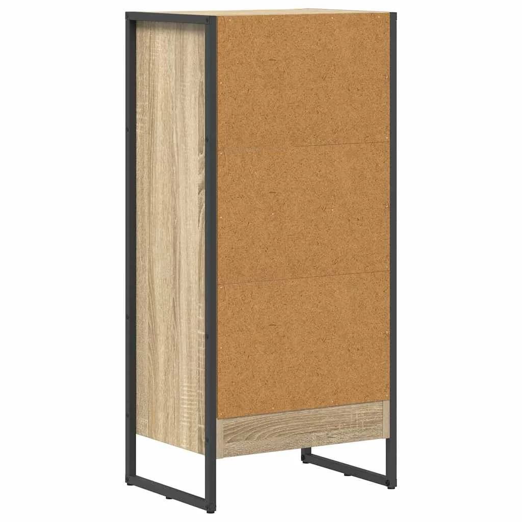 Knjigovni omar 40 x 30 x 86,5 cm Inženirski les Sonoma - slika 7