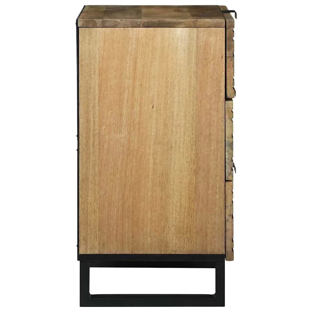 Nočna omarica Naravna 50 x 33 x 62 cm Inženirski les - slika 4