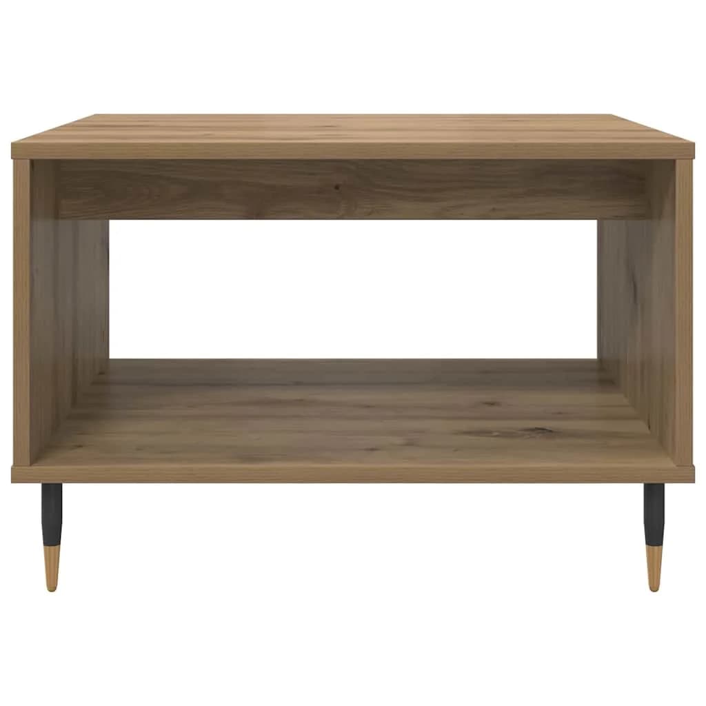 Klubska miza artisan hrast 60 x 50 x 40 cm Inženirski les - slika 5