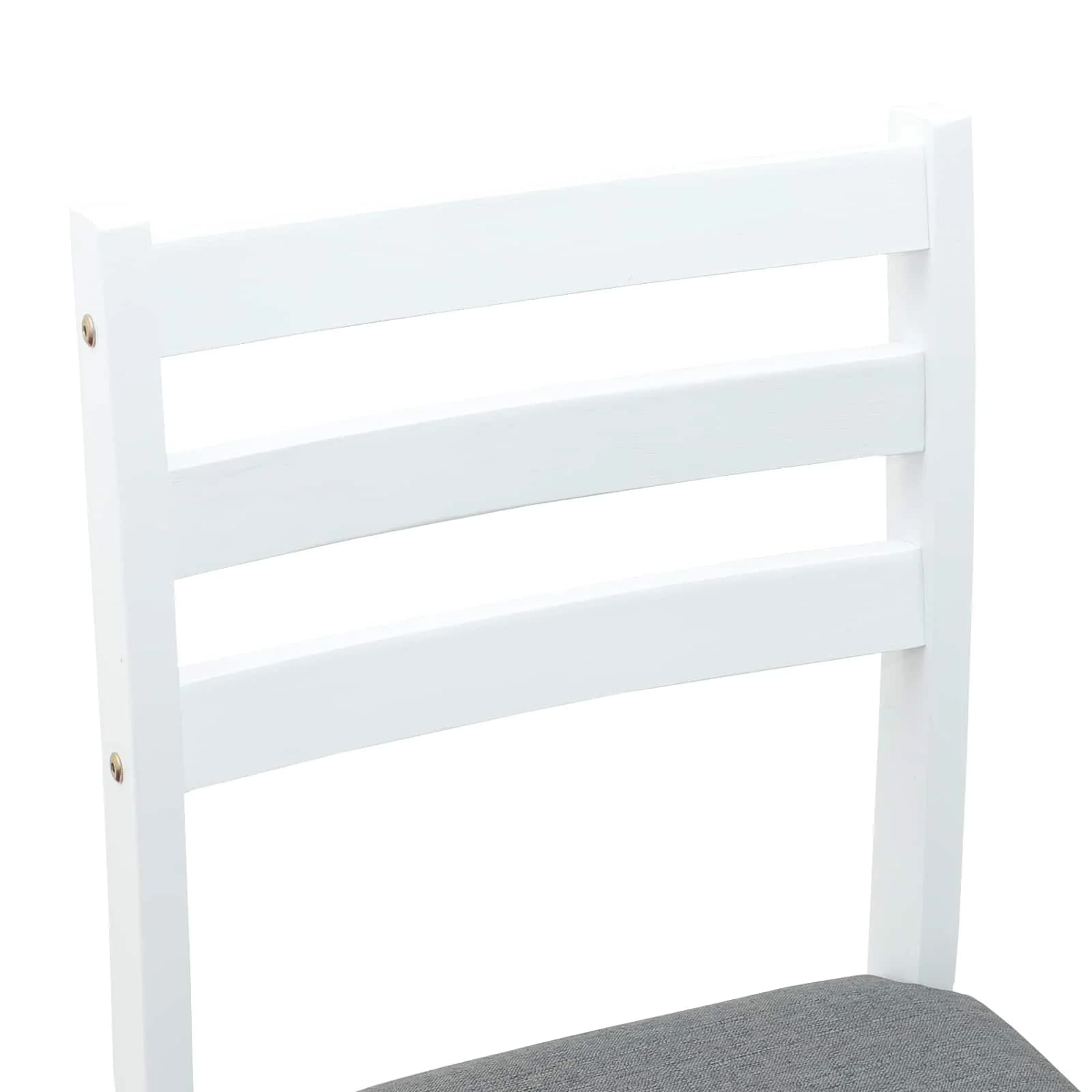 Jedilni stoli 2 kos Masivno gumovo les Bela 40 x 47,5 x 99,5 cm - slika 8