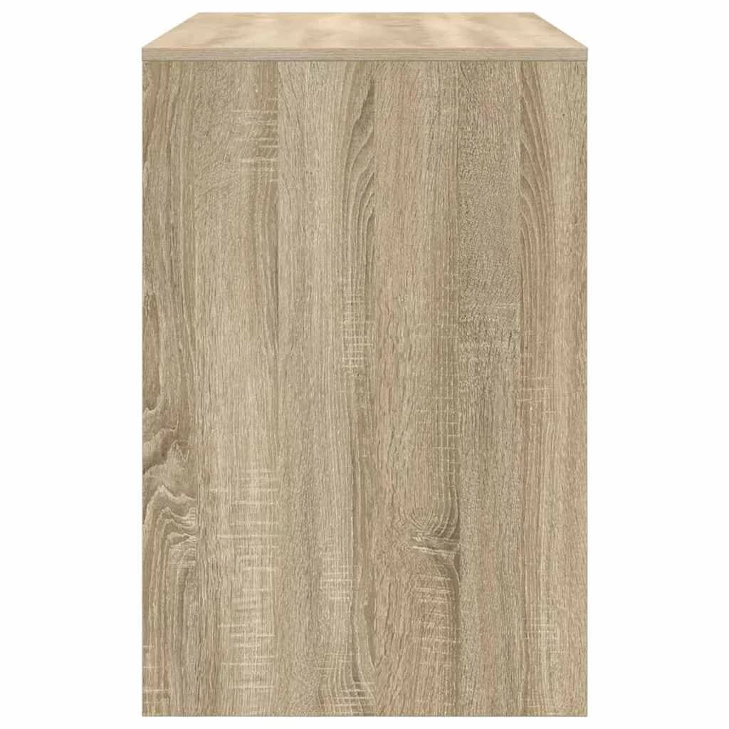 Miza Sonoma hrast Inženirski les 102 x 50 x 75 cm - slika 6