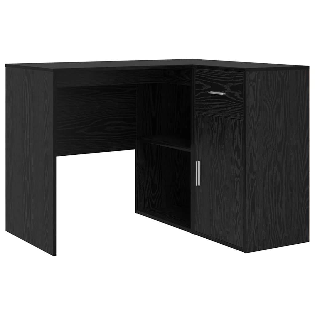 Kotniška miza s predalom Črna Orehovina 102 x 88 x 75 cm - slika 2