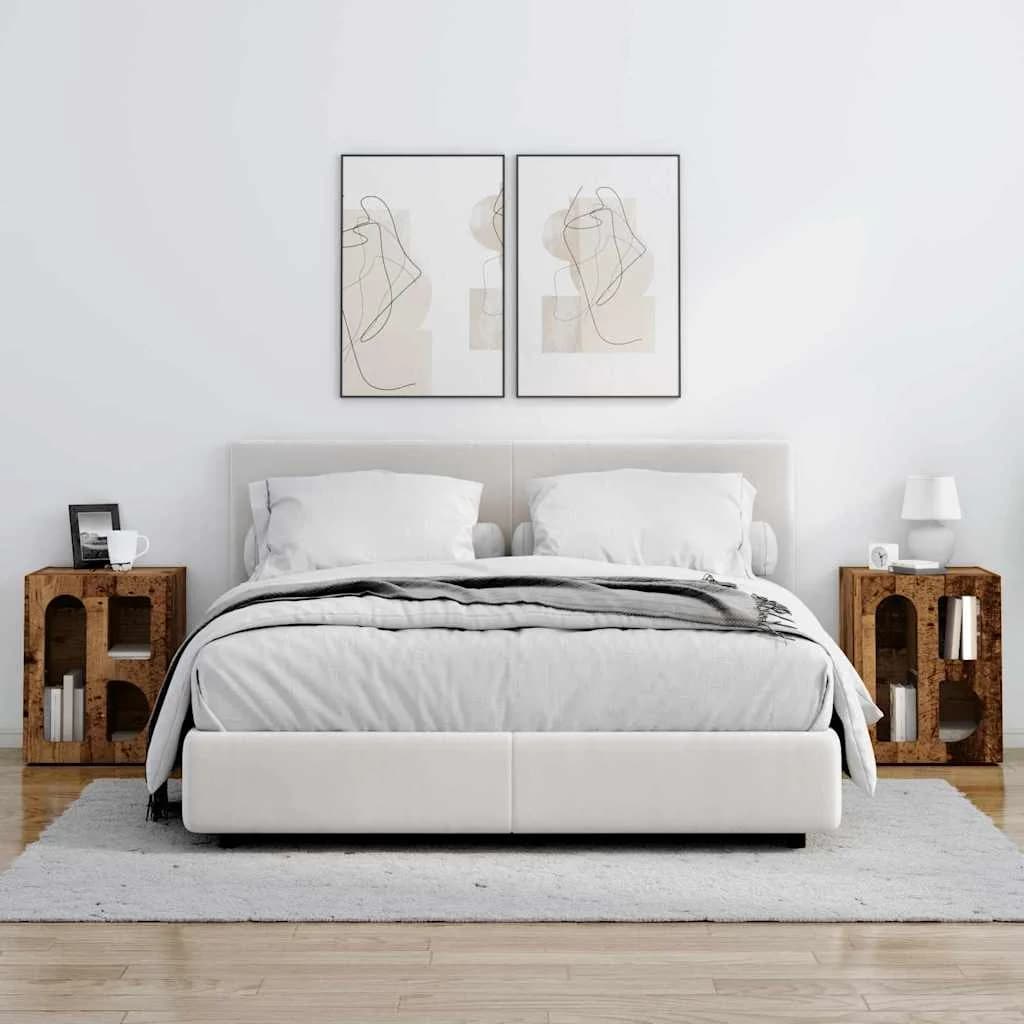 Nočna omarica ELST 2 kos Star les 40 x 35 x 50 cm - slika 4