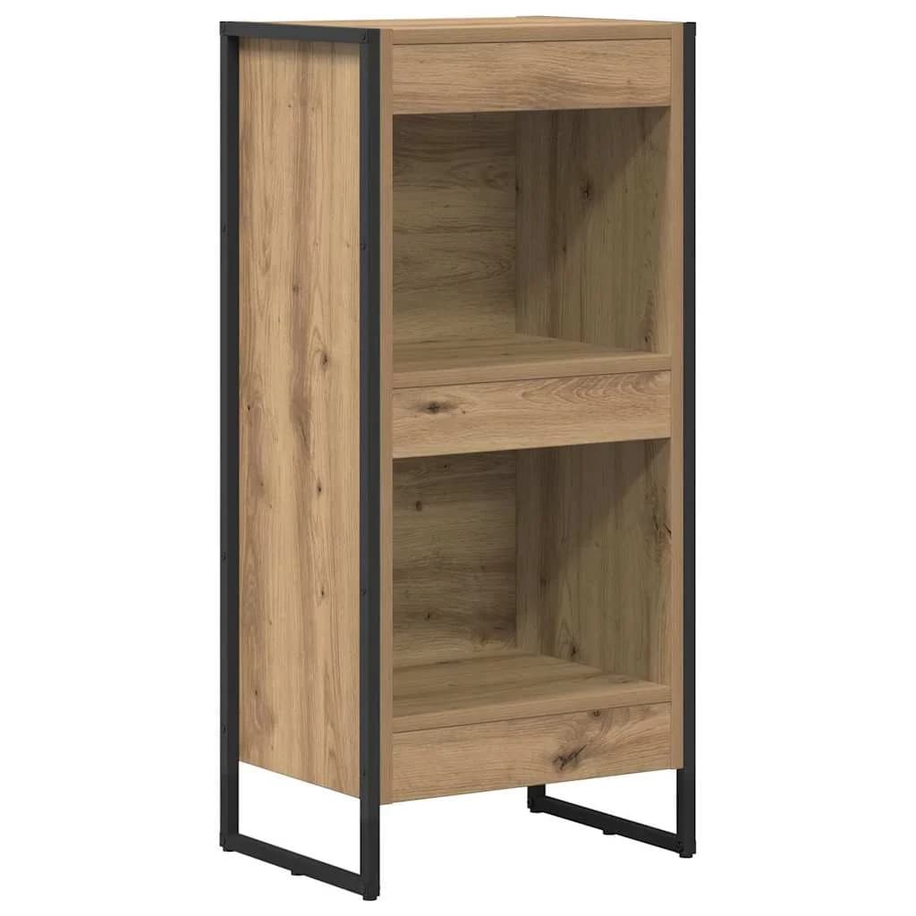 Knjigovni omar 40 x 30 x 86,5 cm Inženirski les Oreh - slika 2