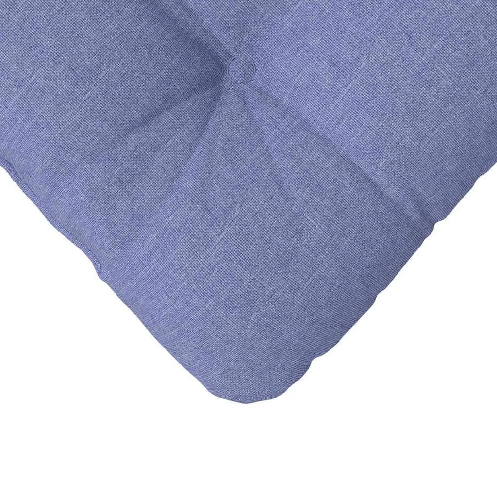 Sedežne blazine 4 kos Blago Jeans modra 45 x 45 x 12 cm - slika 9