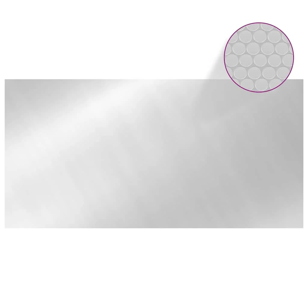 Pokrivalo za bazen srebrno 549x274 cm PE - slika 3