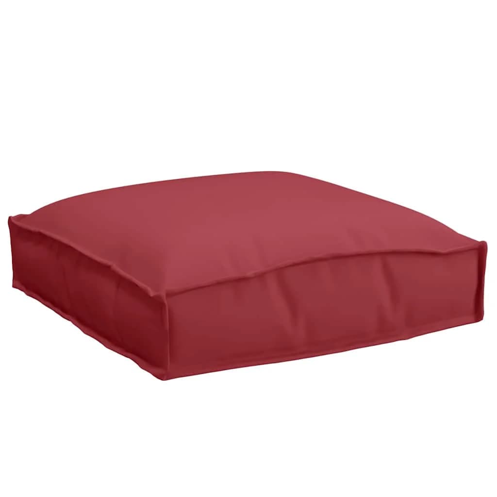 Blazina 2 kos Oxford tkanina Vinorodna rdeča 40 x 40 x 8 cm - slika 5