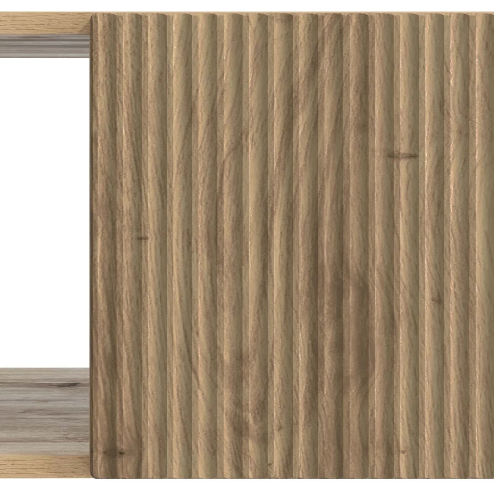 Klubska miza Artisan hrast 90 x 50 x 40 cm Inženirski les - slika 9